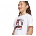 ADIDAS J CAMO LOGO TEE JD4642 ΠΑΙΔΙΚΗ ΒΑΜΒΑΚΕΡΗ ΜΠΛΟΥΖΑ T.Shirt UNISEX ΛΕΥΚΗ